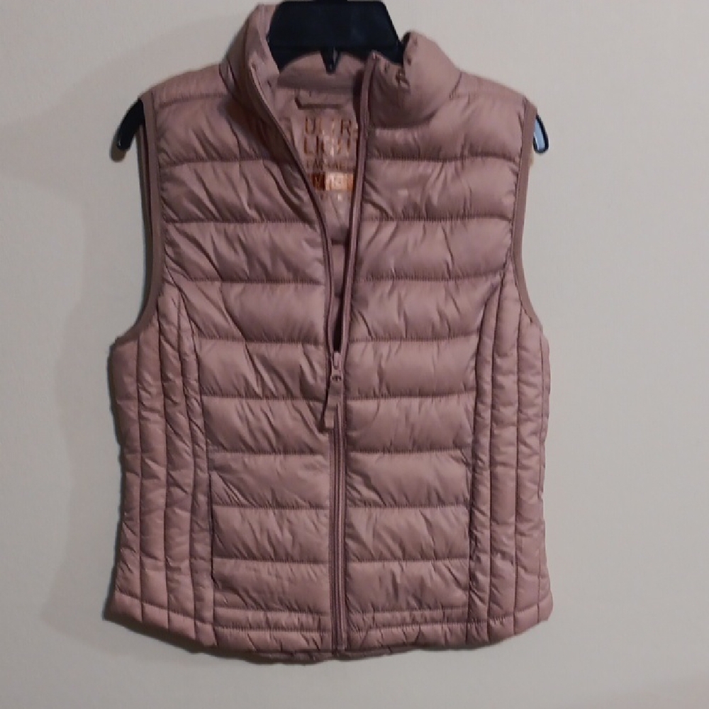 Love Tree Blush Quilted Vest